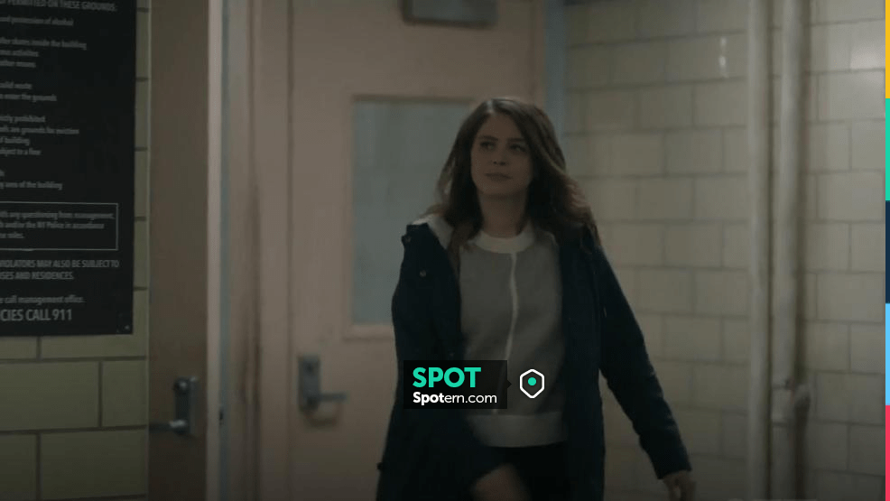 Club Monaco Wool & Cashmere Sweater worn by Officer Brandy Quinlan