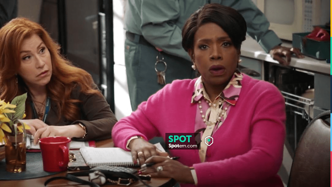 Zara Chain Print Shirt worn by Barbara Howard (Sheryl Lee Ralph) as