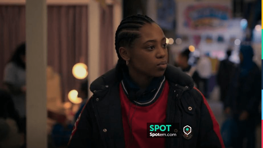 Polo Ralph Lauren Downhill Suicide Ski Puffer Jacket worn by Jukebox Hailey Kilgore as seen in Power Book III Raising Kanan S02E07 Spotern