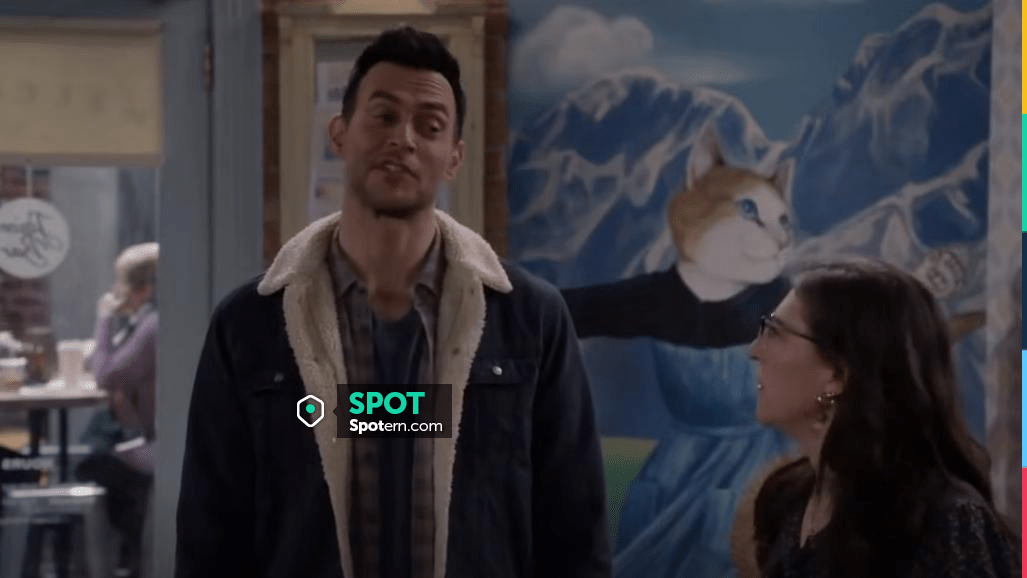 Faherty Timberline Jacket worn by Max (Cheyenne Jackson) as seen in