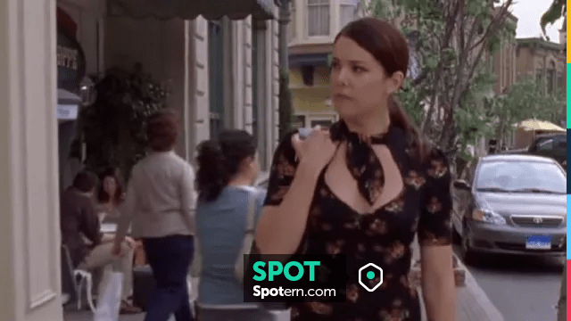 The Dress With Floral Bow Worn By Lorelai Gilmore Lauren Graham In