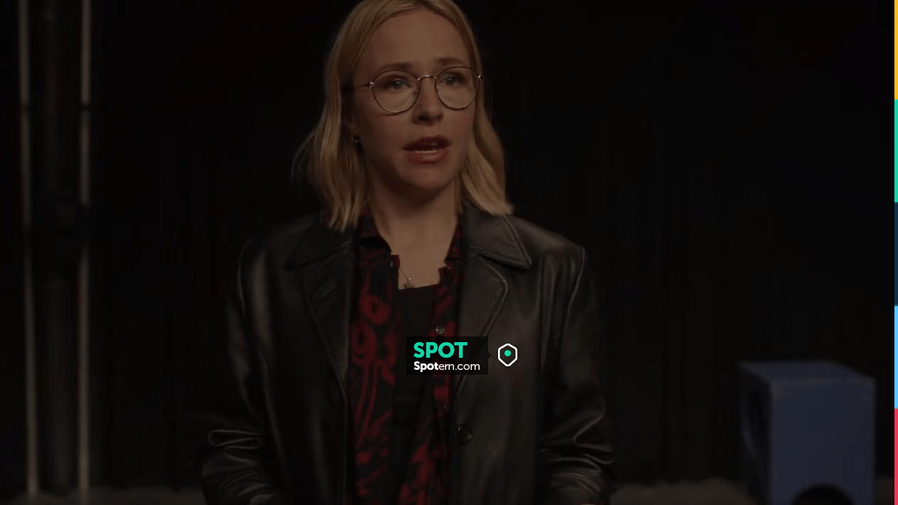 Sarah Goldberg Barry Sally Reed Leather Jacket - Jackets Masters