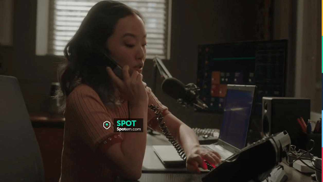 Chloe Ribbed Top worn by Ashley Morales (Christina Ochoa) as seen in A