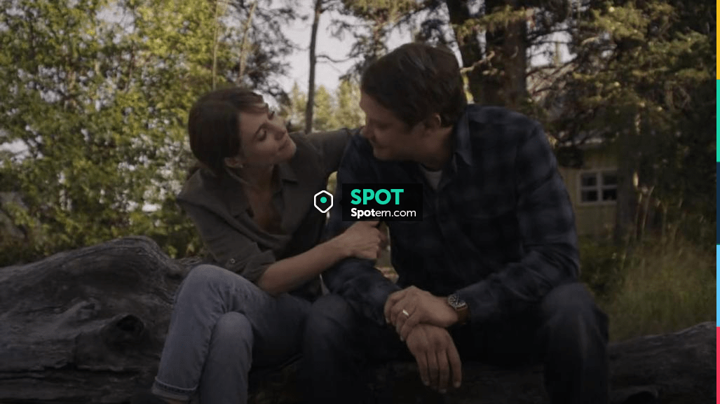 Rails Ellis Shirt Washed Black worn by Marybeth Pickett (Julianna Guill