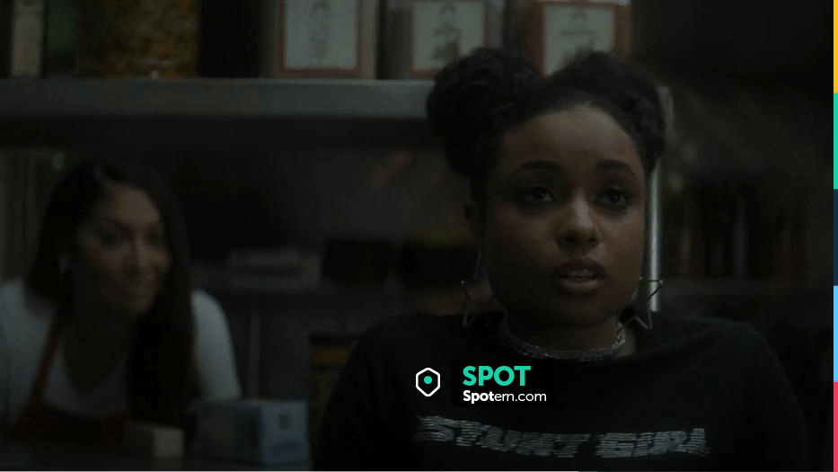 Marc Jacobs Black Heaven by Marc Jacobs 'Stunt Girl' Baby TShirt worn