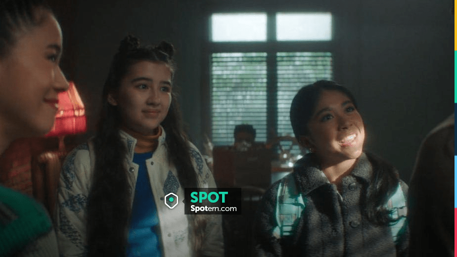 Z Supply Maya Patchwork Quilted Jacket worn by Zoriah Wong as seen in