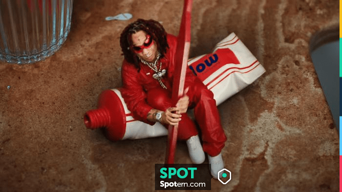 trippie redd all white nikes