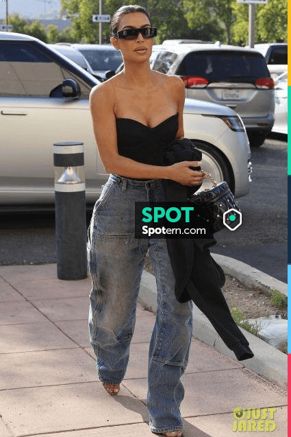 Kim Kardashian carries Chanel Patent Leather Tote Bag @ Los Angeles  September 15, 2023