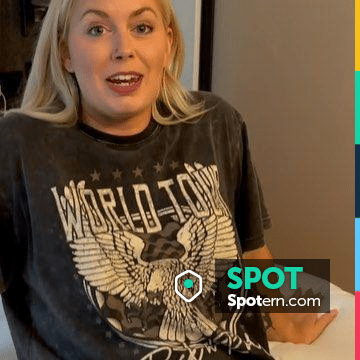 T-shirt Eagle Rock’n Roll porté par Maggie Clayton sur le compte