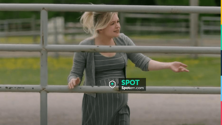 Ripe Maternity Crop Top Nursing Dress worn by Mallory Wells (Jessica