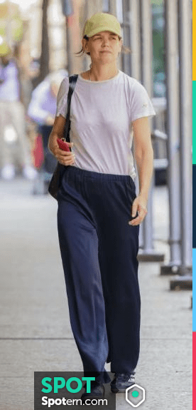 Katie Holmes Strolls in $90 Adidas Samba Sneakers in NYC – Footwear News