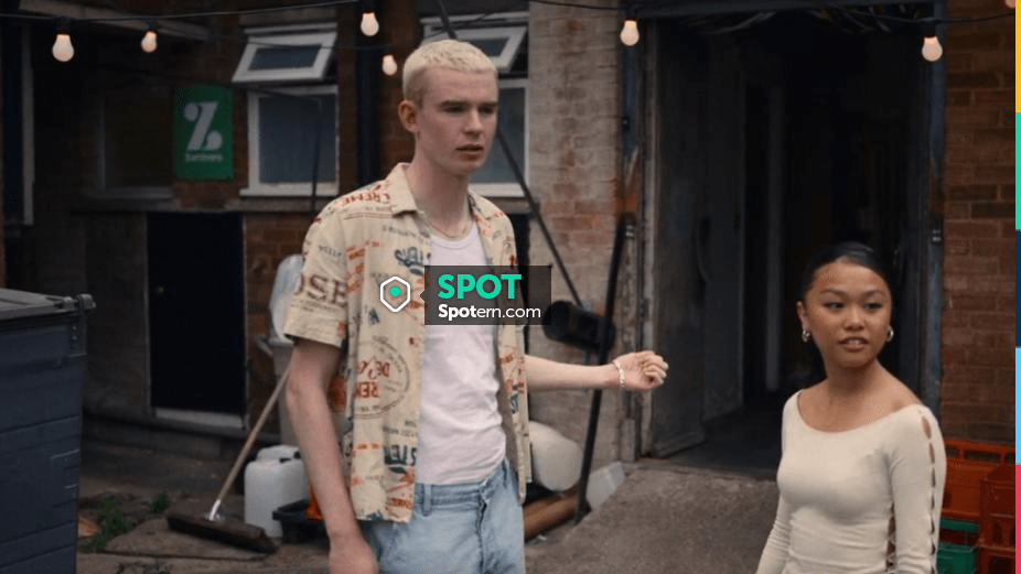 Reclaimed Vintage Inspired Short Sleeve Shirt Coord worn by Cameron