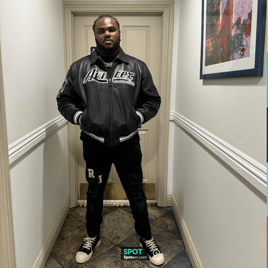 Rick Owens DRKSHDW Black Slashed Canvas Low Top Sneakers worn by Tee  Grizzley on the Instagram account @teegrizzley