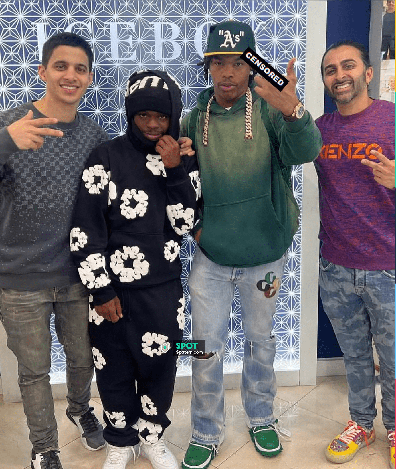 Survu00eatement En Denim Tears Pour Homme Et Femme Ensemble