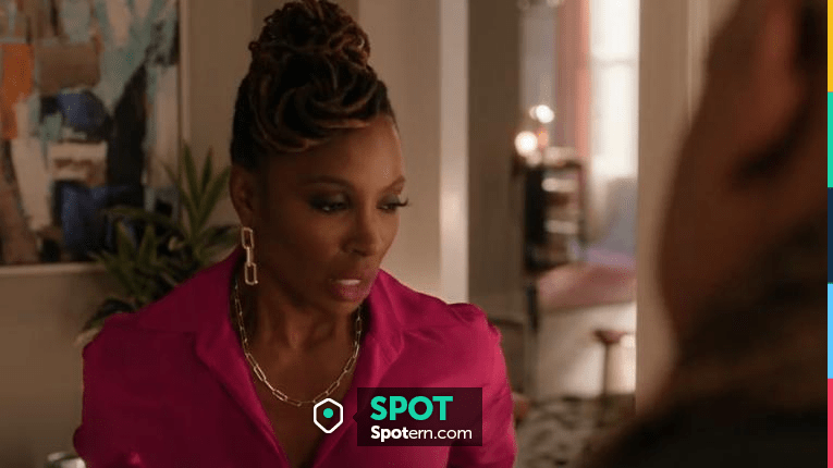 Gorjana XL Parker Necklace worn by Gabi Mosely (Shanola