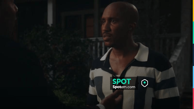 Reiss Breaker Polo Shirt worn by Gary Williams (Chris Redd) as seen ...