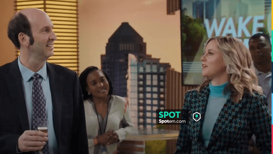 Diane Von Furstenberg Petra Jacquard Blazer worn by Tami (Taylor