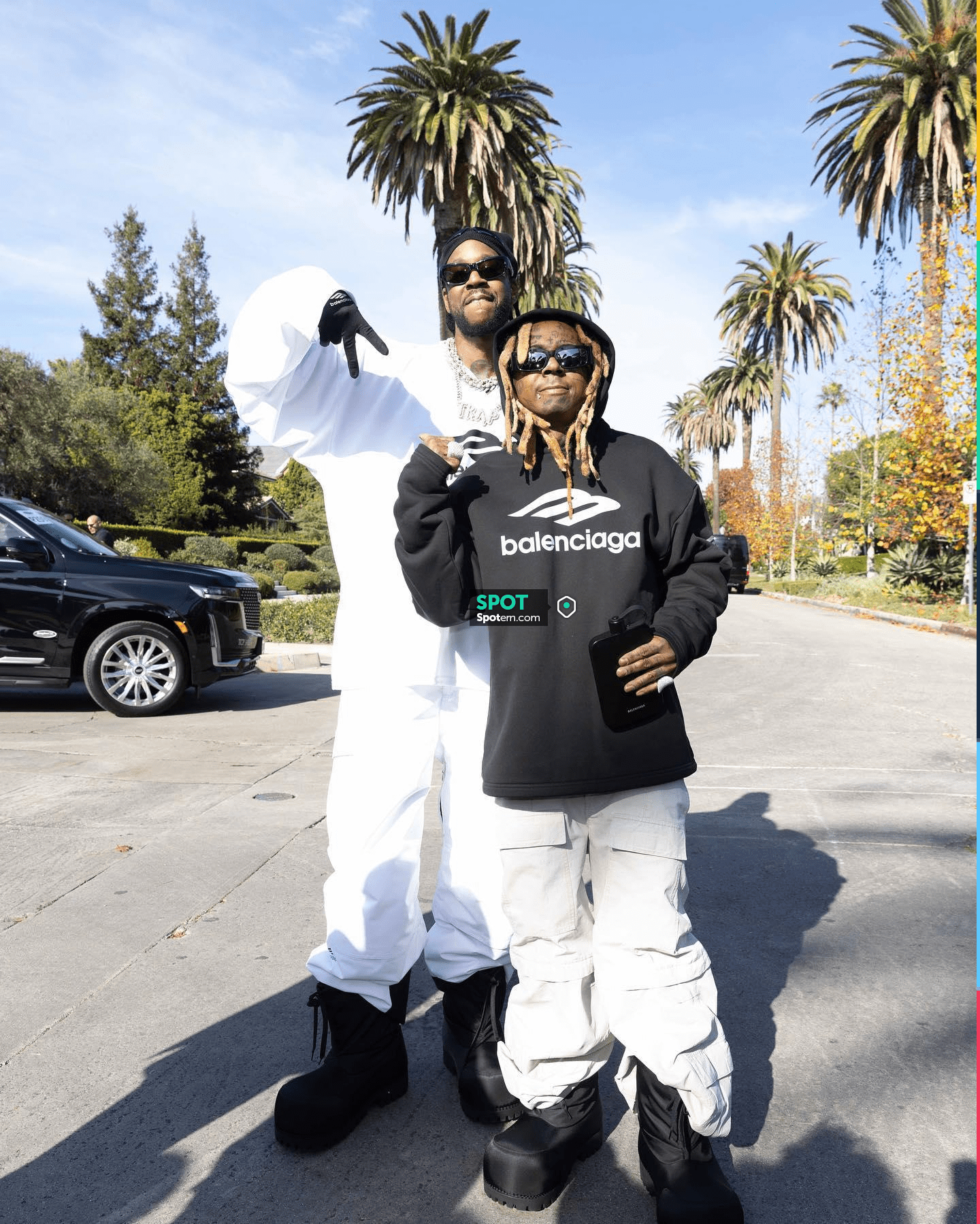 Pull&Bear Lil Wayne printed hoodie in black