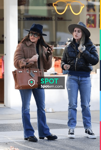 Herm s Gold Togo Birkin Bag worn by Kyle Richards in Los Angeles