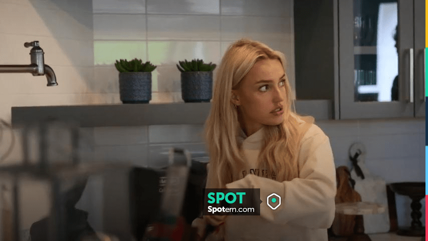 Sporty & Rich Wellness Club Hoodie worn by Morgan Riddle as seen in ...