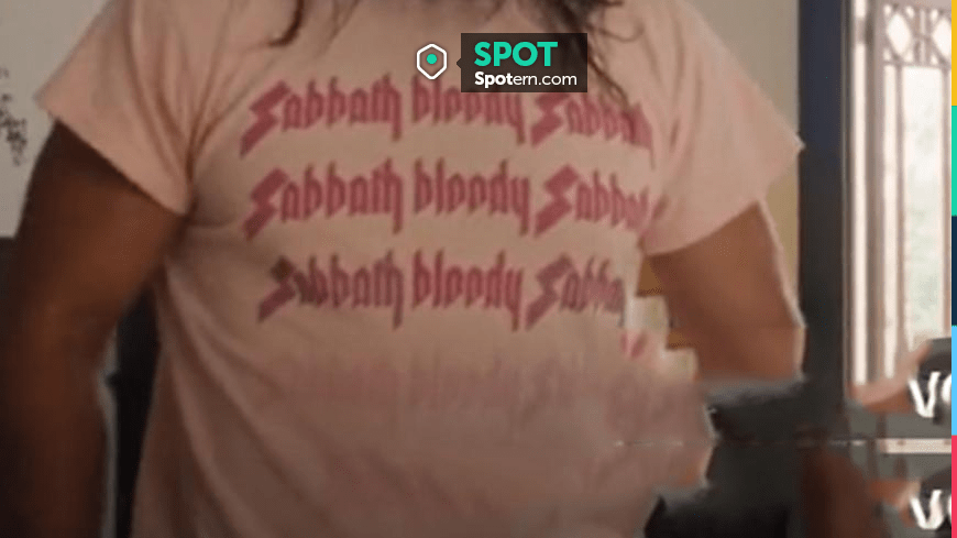 Jason momoa black 2024 sabbath t shirt