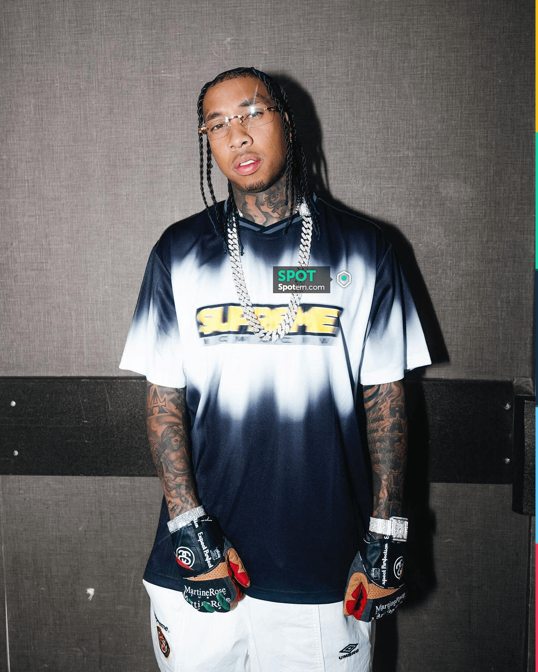 スケートボード Supreme 24SS Blur Soccer Jersey Black Supreme 24SS Blur Soccer Jersey Black スケートボード Supreme