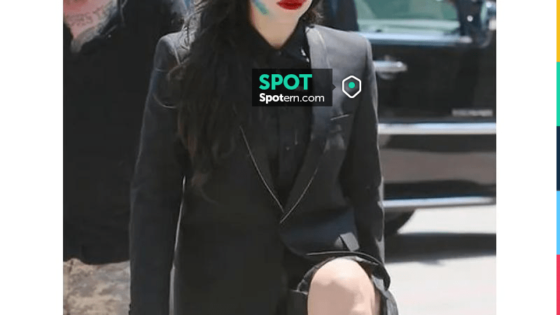 lady gaga joker blue dress Lady Gaga Went Bad Romance at 'Joker Folie Deux' Premiere