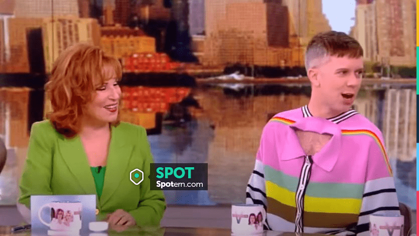 Smythe Duchess Linen Blazer worn by Joy Behar as seen in The View on ...