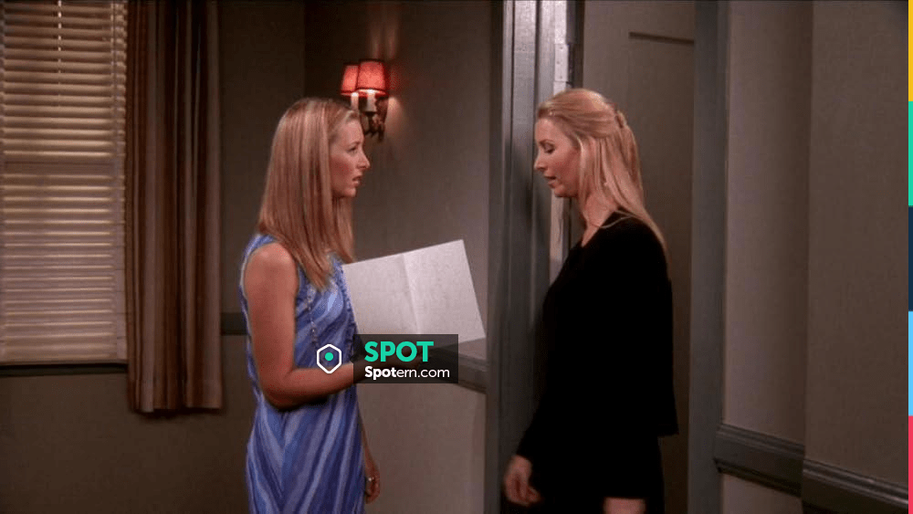 Blue Maxi Dress worn by Phoebe Buffay (Lisa Kudrow) in Friends (S04E01 ...