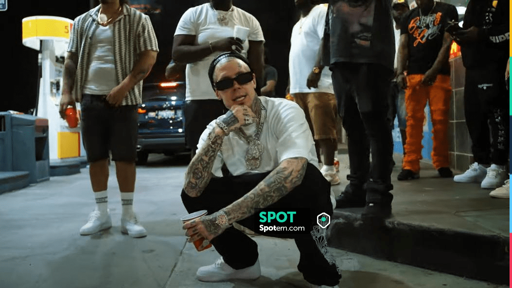 Chrome Hearts Black Allover Crosses Sweatpants worn by Millyz in Millyz ...