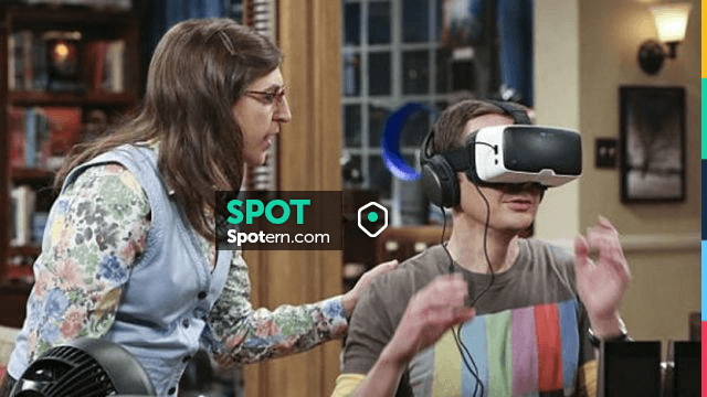 Sheldon Alienware The VR helmet Samsung VR One of Sheldon Cooper in The Big Bang Theory ...