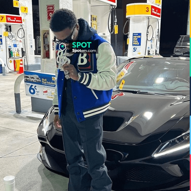 Louis Vuitton Black LV Match Sunglasses used by Roddy Ricch on the ...