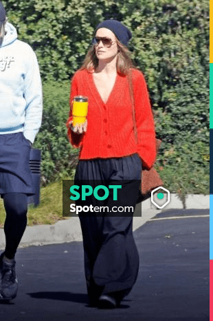 Dune London Deliberate Xl Bag worn by Olivia Wilde with Jason Sudeikis