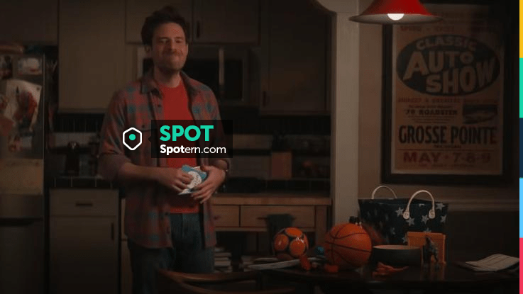 Faherty Legend Sweater Shirt in Rose Blue Check worn by Brett (Ben ...