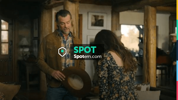 Chaqueta de cuero estilo western con broches de RRL Ralph Lauren, de ...