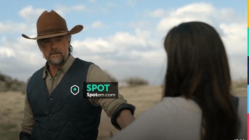 Ralph Lauren Denim Vest worn by Staten Kirkland (Josh Duhamel) as seen ...