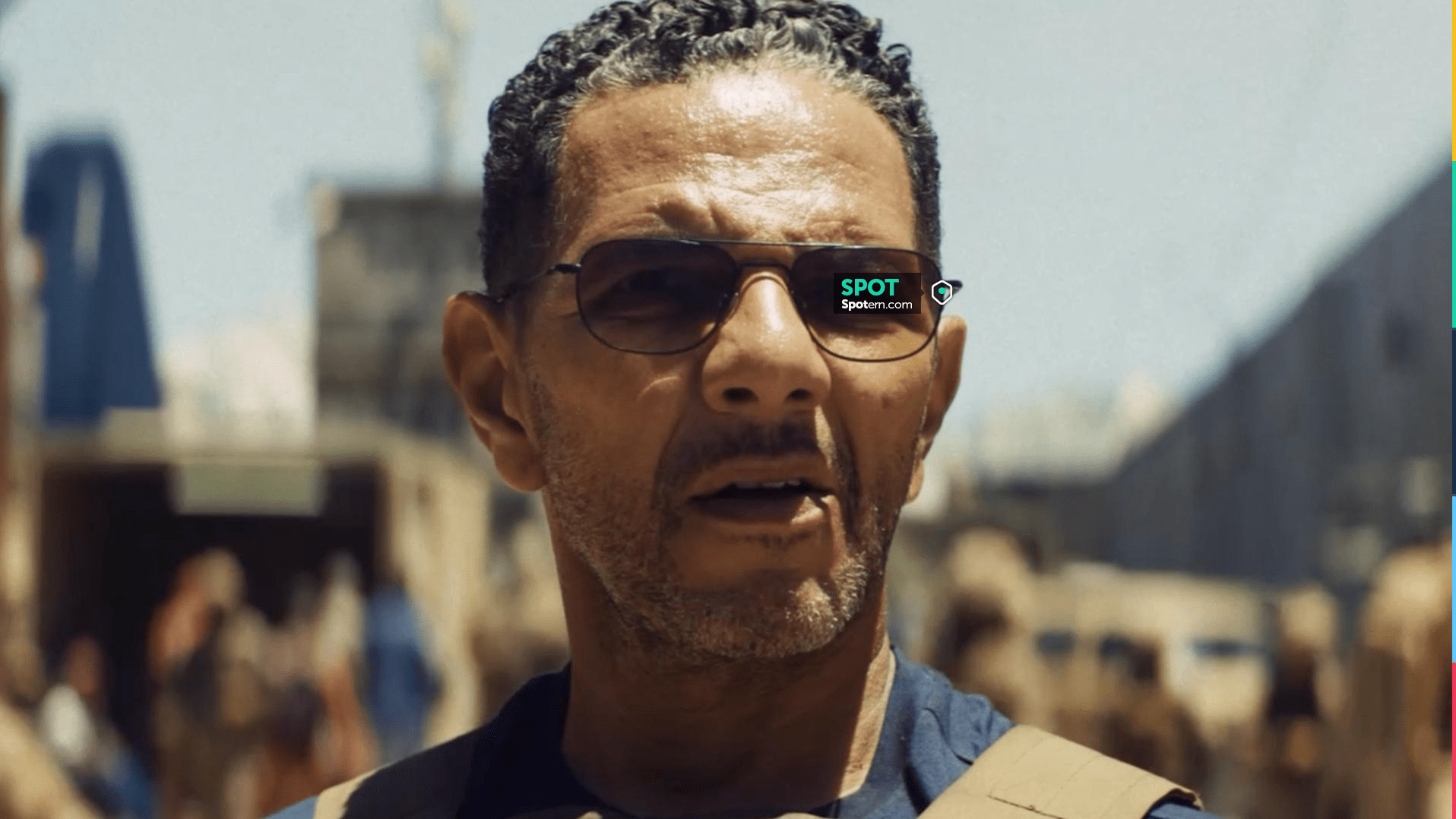 American Optical's Checkmate sunglasses worn by Mohamed Bida (Roschdy ...