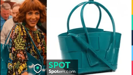 And Just Like That Nicole Ari Parker Tote Patent Bag Of Lisa Todd