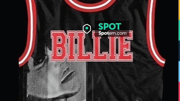 Billie Eilish Red And Black Jersey worn by Billie Eilish in