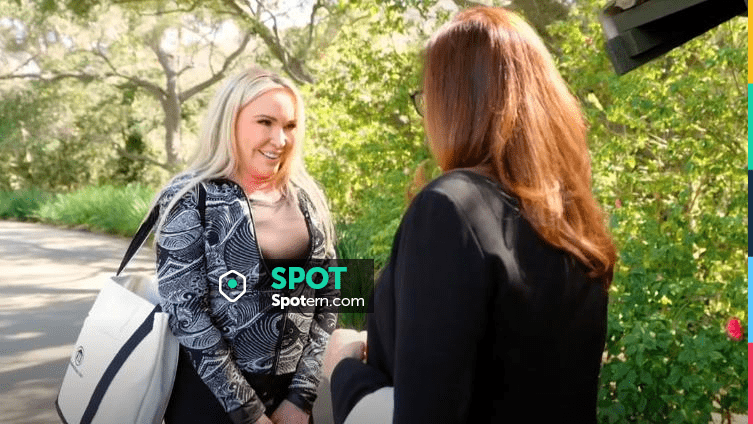 Coco On The Go Jacket I Black With Grey worn by Shannon Beador as seen ...