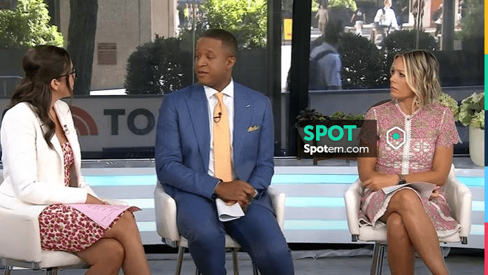 Alexis Rustikan Dress worn by Dylan Dreyer as seen in Today on August ...