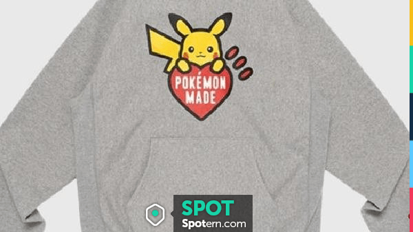 トップス HUMAN MADE x Pokemon Made Hoodie Gray HUMAN MADE POKEMON MADE HEAVYWEIGHT HOODIE – HUMAN MADE Inc.