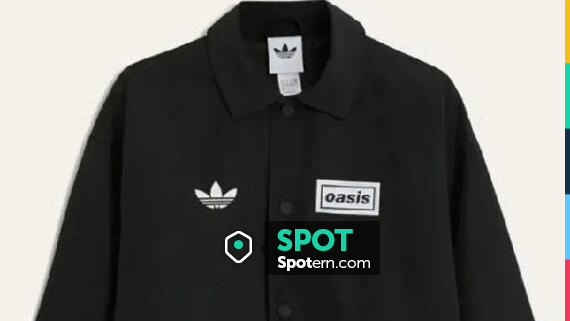 Adidas x Oasis Tour Coach Jacket worn by Dean Chalkley in