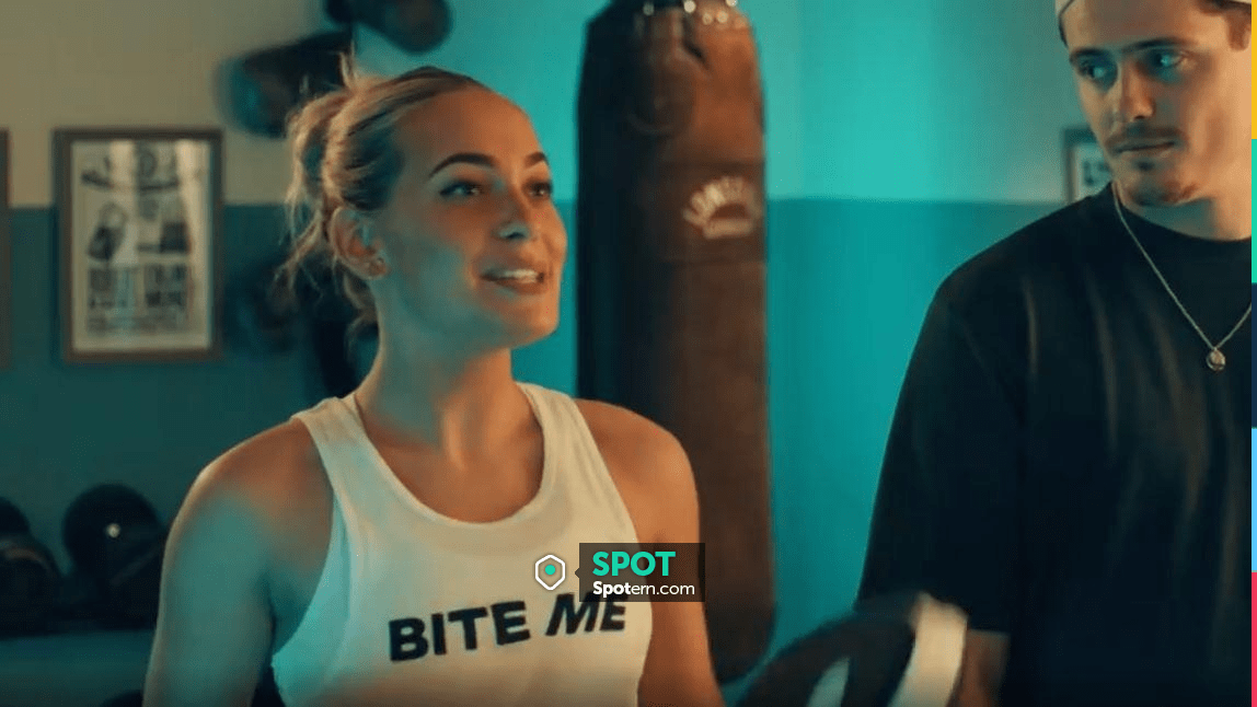 Renee Rapp Bite Me Tank worn by Jazz Saunders as seen in Made in ...