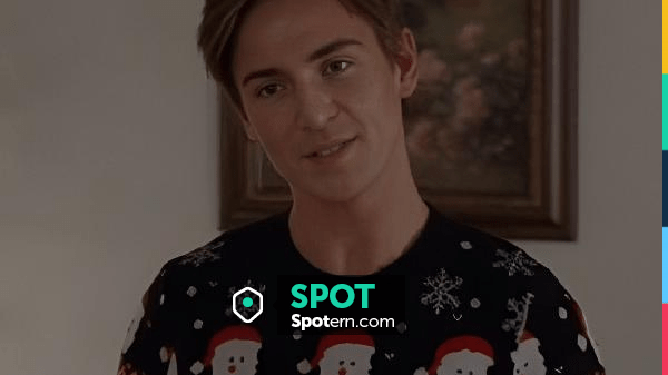 A Make or Break Holiday Evan Roderick Ugly Xmas Sweater worn by Daniel ...