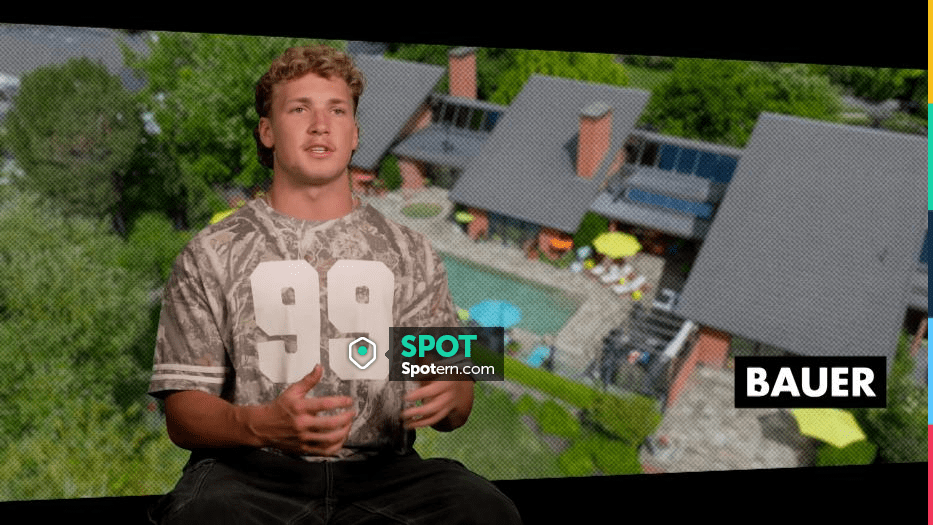 Kolby Football Tee Camouflage worn by Ethan Maynard as seen in Canada ...