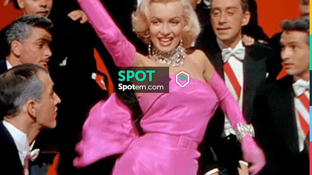 marilyn monroe robe rose