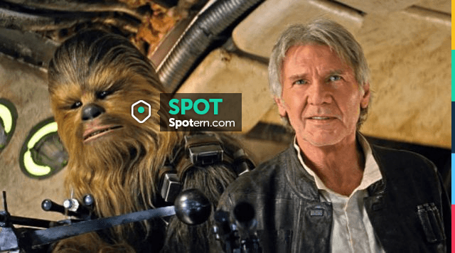 the mask of Chewbacca in Star Wars VII : The awakening of the force ...