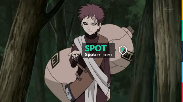 The Bag Stuffed In The Shape Of A Gourd Of Gaara Of The Desert In Naruto Spotern