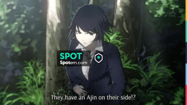 The costume cosplay of Izumi Shimomura in Ajin Demi Human Spotern